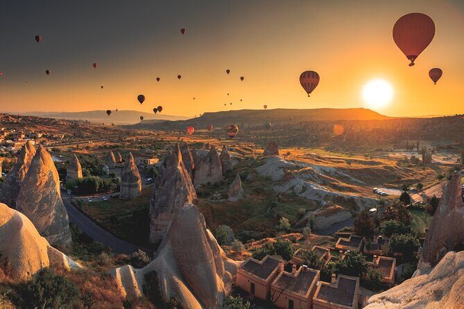 1 Day Package Tour with Hot Air Balloon Flight - Uchisar rock castle: fast views with big payoff