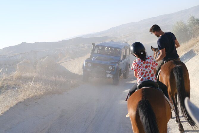 Adventure in Cappadocia Horse Riding Sunset ,Daytime - The Real Timeline: From Pickup to About 2.5 Hours Total Ride Time
