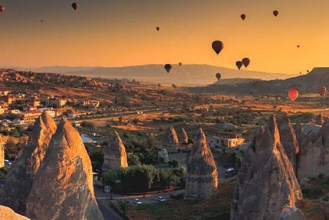 All-in-One Cappadocia Tour: Combined Red and Green Tour - Pasabag (Monks Valley): fairy chimneys with human-made carving