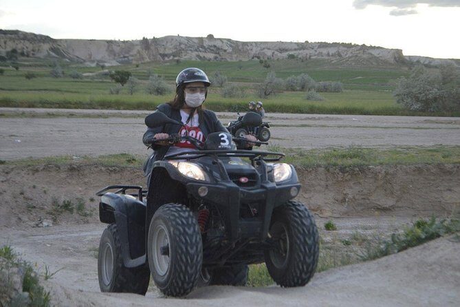 Atv tour in Cappadocia - Stop 1: Rose Valley, where the pink ridges steal the show