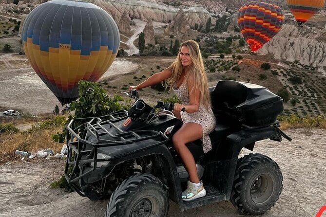 Atv tour in Cappadocia - Stop 2: Cavuşin from the valley side, plus cave houses and rock formations