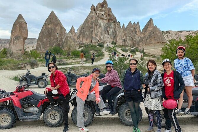 Capadocia atv tour through fairy chimneys and love valley - Stop 2 in Rose Valley: quick sightseeing with rose-season vibes