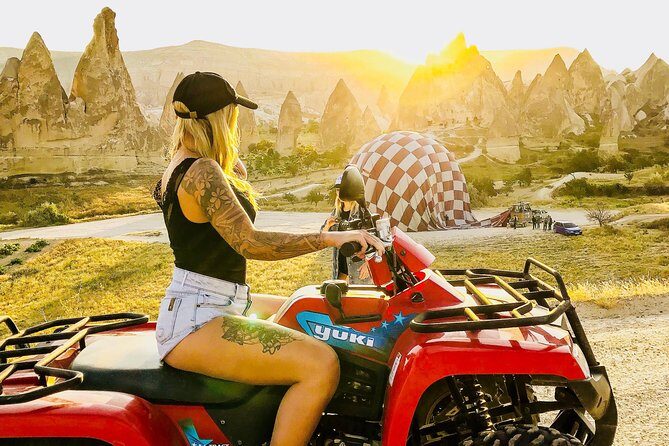 Cappadocia Adventures: Sunset ATV Tour - Swords Valley: why these chimneys look blade-sharp