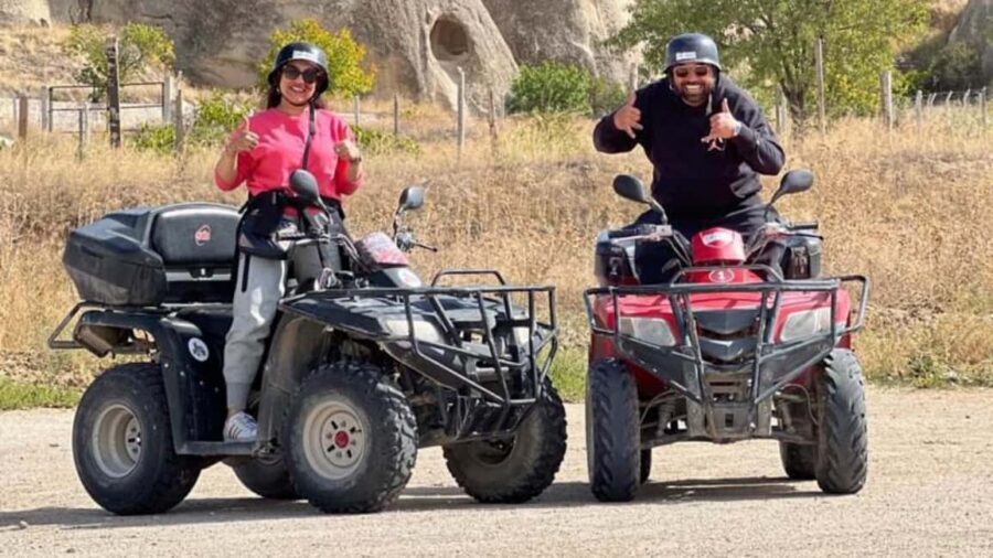 Cappadocia ATV Tour Adventure - Included helmet, limited insurance, and common-sense safety