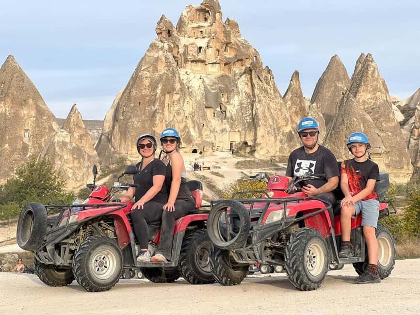Cappadocia ATV Tour Adventure - Rose & Red Valley panorama: your photo stop with a breather built in