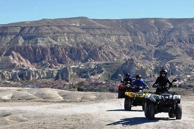 Cappadocia ATV Tour / Quad-Bike Safari / Sunset or Day time - Love Valley Sunset Finale: Mushroom Rocks and Golden Light