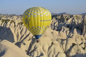 Cappadocia Balloon Ride with Breakfast, Champagne AT GOREME OVER - Getting Picked Up Before the Sun Shows Up
