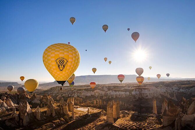 Cappadocia Balloon Ride with Breakfast, Champagne AT GOREME OVER - The Pre-Flight Wait at Goreme National Park