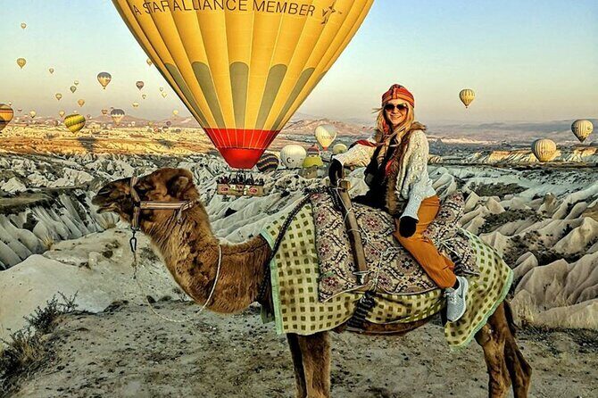 Cappadocia Camel Ride Experince Sunrise Sunset Daytime - DVD, photos, and drone add-ons: the upsell you should plan for