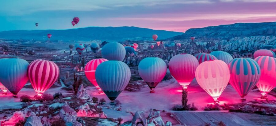 Cappadocia: Cat Valley Hot Air Balloon Tour with Pickup - Pickup routes: from eight towns, in a van that keeps moving