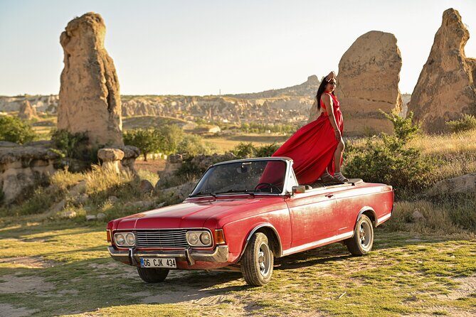 Cappadocia Classic Car Sunset or sunrise - Stop 1 in Göreme: Hotel Pickup and a Fast Start