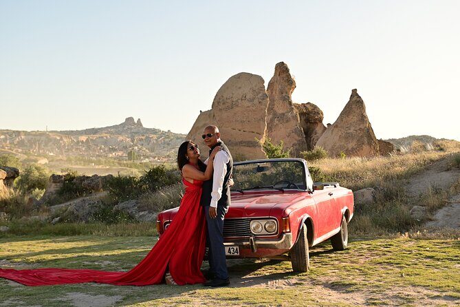 Cappadocia Classic Car Sunset or sunrise - Stop 2: Balloon Take-Off Places for Close-Up Photos