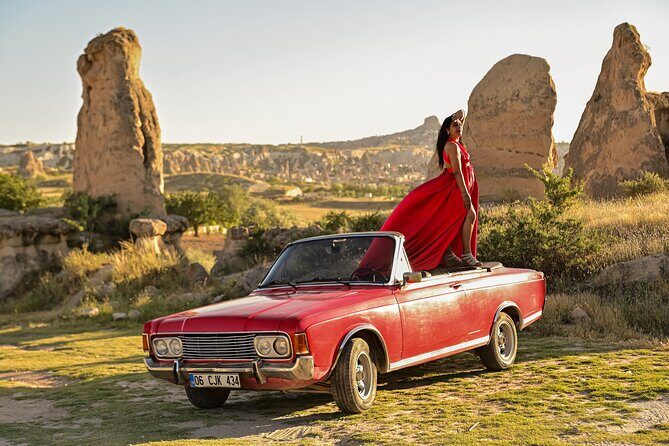 Cappadocia Classic Car Sunset or sunrise - Stop 4: Love Valley for Classic Car, Balloons, and Sunshine