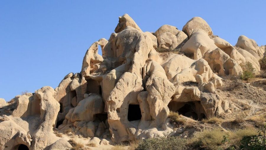 Cappadocia: Full-Day Red Tour with Underground City - Pasabag (Monks Valley): Fairy Chimneys and Isolation Stories