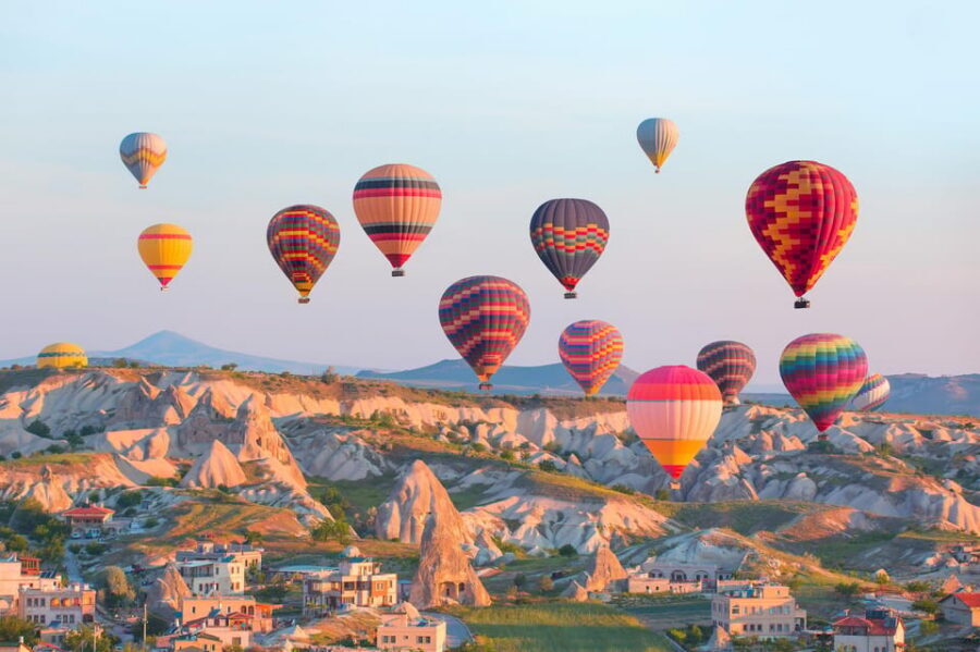 Cappadocia: Goreme Hot Air Balloon Flight at Sunrise - The 1-Hour Flight: What You’ll See Over Fairy Chimneys
