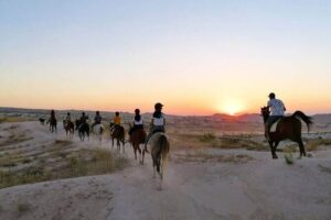 Cappadocia Horse Back Riding Tour Daily/Sunset - Meeting the Horses at the Ottoman Ranch