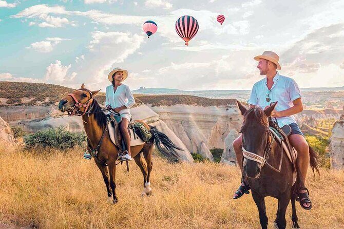 Cappadocia Horse Riding Experience Sunrise Sunset Daytime - At the ranch near Göreme Open Air Museum: helmets, basics, and your guide