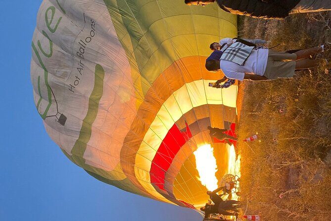Cappadocia : Hot Air Balloon Flight Basket Size 15-18 Person |Çat - After landing: the celebration and your flight certificate