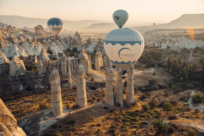 Cappadocia Hot Air Balloon Ride/ Turquaz Balloons - The flight: sunrise views, altitude, and that low valley feeling