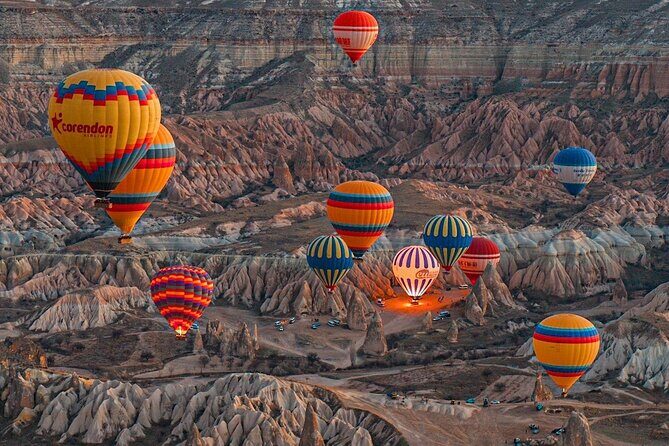 Cappadocia: Hot Air Balloon Tour Sunrise Flight - Sunrise Over Cappadocia: Goreme, Love Valley, and Rose Valley From Above