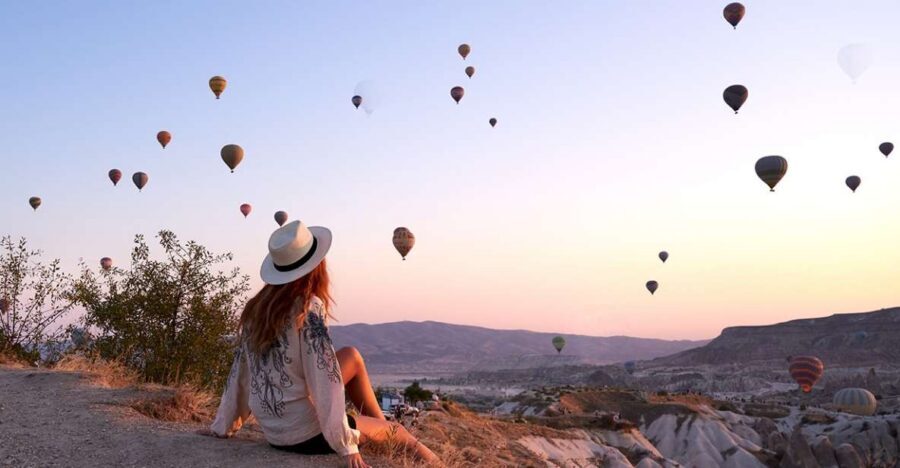 Cappadocia: Hot Air Balloon Watching at Sunrise with Pickup - Chasing the Balloons by Van: Love Valley, Rose Valley, and Red Valley
