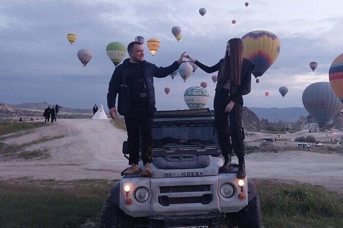 Cappadocia Jeep Safari – 2-Hour Sunrise or Sunset Adventure - Champagne at the end: small detail, big mood
