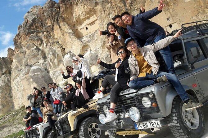 Cappadocia Jeep Safari Adventure - Sunrise Sunset, Day Time Tours - Rose Valley off-road ride: Gorceli, Rose and Pancarlık, plus Ortahisar