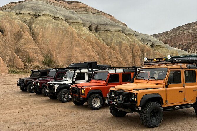 Cappadocia Jeep Safari Tour - The Three Valleys: Red, Love, and Rose in Plain Sight