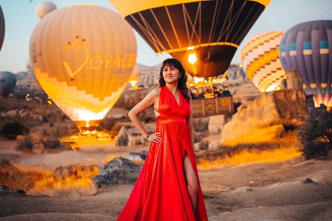 Cappadocia Photoshoot with Flying Dress & Instagram Reels - Photos, Reels, and Editing Time: What You Get After You Choose