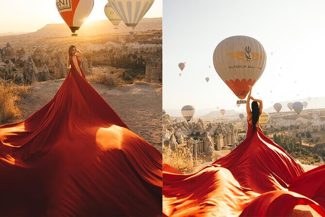 Cappadocia Photoshooting with Flying Dress - Why a Flying Dress Photoshoot Makes Sense in Göreme