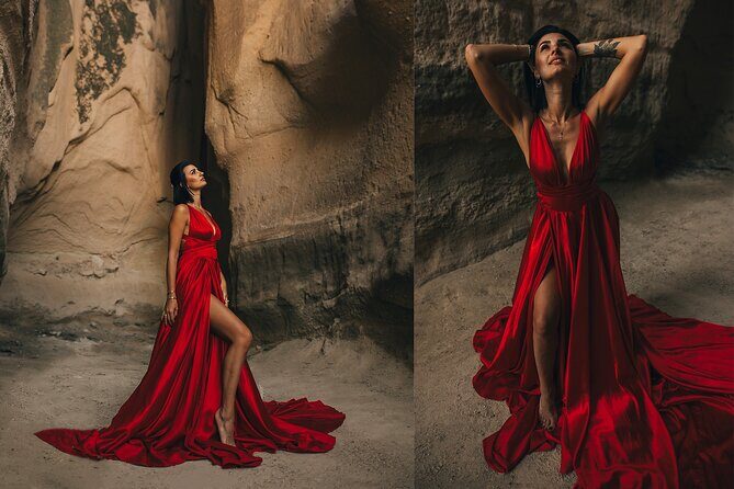 Cappadocia Photoshooting with Flying Dress - The Natural Cave Stop: Variety Without Extra Planning