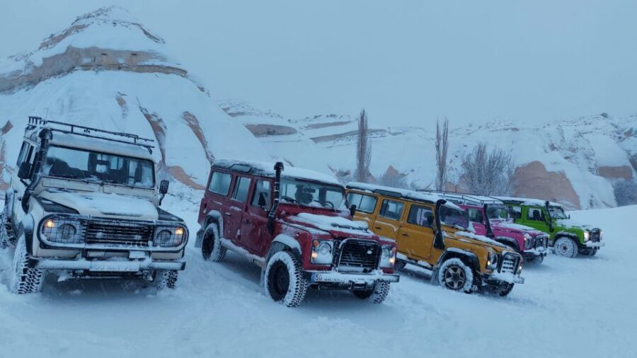 Cappadocia: Private Jeep Tour with Sunrise or Sunset Options - Your Route Through Cappadocia Valleys: Love, Rose & Red, Pigeon, and Under That Tree