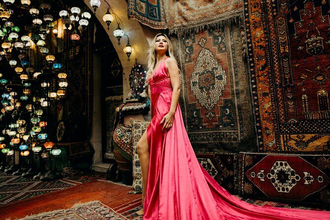 Cappadocia Private Photo Shoot Experience with Hotel Pickup - Stop 2: Rose Valley for More Angles and More Balloon Motion