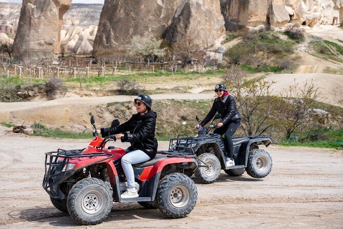 Cappadocia Quad (ATV) Safari Tour with Hotel Pickup & Helmet - Cavusin and Goreme: quick context between trails