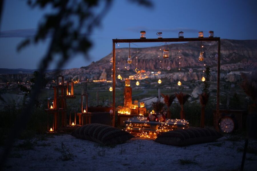 Cappadocia: Romantic Concept Dinner in the Valley - The View: Cappadocia Without the Crowd Feeling
