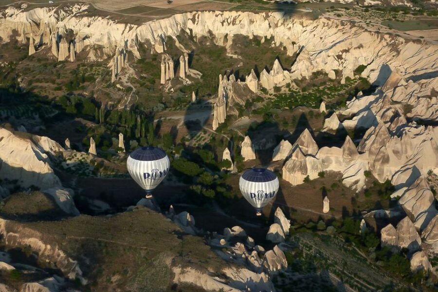 Cappadocia: Royal King Flight - Champagne celebration and the commemorative medal