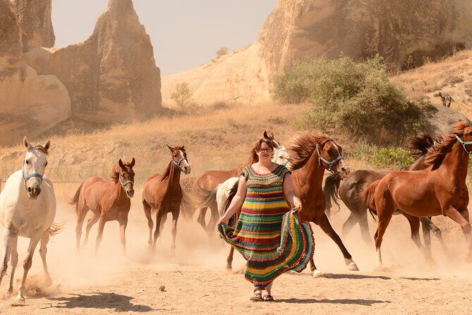 Cappadocia Running Horses Photoshoot with Private Pickup - The Horse Side: Trained Animals and Trainer Coordination