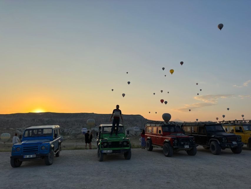 Cappadocia: Scenic Valley Tour in a Jeep - Eagle Hill Point and Champagne: A Viewpoint Break Done Right