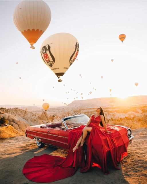 Cappadocia: Sunrise, Day Tour & Sunset Classic Car Tour - Sunset Tour: the same car, different light, still no balloons