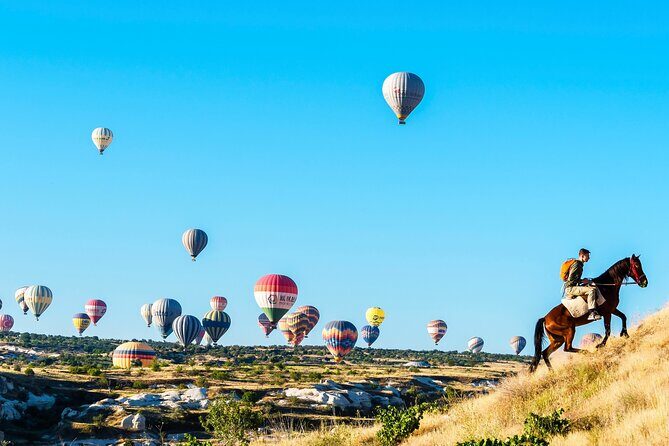 Cappadocia Sunrise Horse Riding - Red Valley on Horseback: Fairy Chimney Colors Before Breakfast