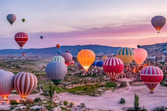 Cappadocia Sunrise Hot-Air Balloon Ride with breakfast & pick-up - Hotel pickup and a small-group ride (15 people max)