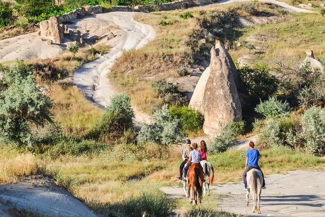 Cappadocia Sunset Horse Riding through the Valleys and Fairy Chimneys - Stop-by-stop: Rose Valley, Love Valley, Red Valley, then Fairy Chimneys
