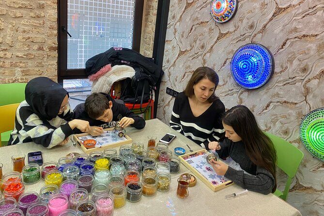 Cappadocia: Turkish Mosaic Lamp Workshop in Göreme - All Included - Drinks, Treats, and the Overall Vibe at the Table