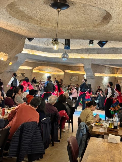 Cappadocia Turkish Night wTransfer,Dinner &Unlimited Drinks - Inside the concept cave: meze first, then your chosen main