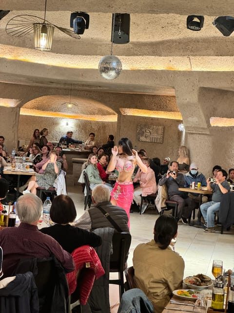 Cappadocia Turkish Night wTransfer,Dinner &Unlimited Drinks - How the dance show works (and why you might end up on the dance floor)