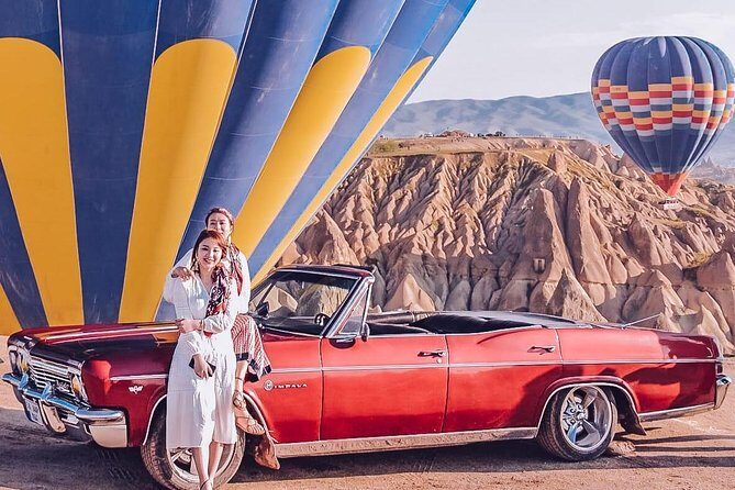 Classic Car Tour in Cappadocia - Stop 2: Red Valley when balloon flights begin (about 30 minutes)