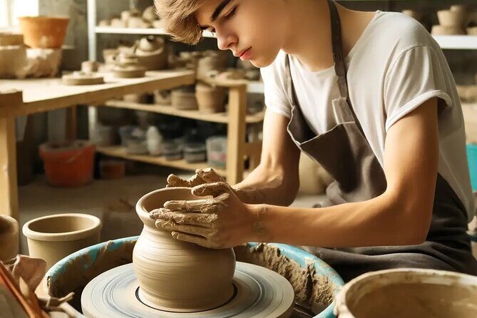 Crafting Clay: A Journey into Pottery Artistry - The Kick Wheel Moment: Old-School Craft That Feels Real