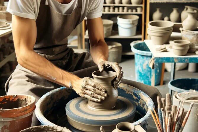 Crafting Clay: A Journey into Pottery Artistry - Coffee, Tea, and Red Wine: A Cozy Setup