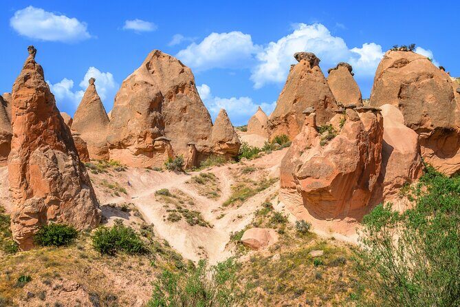 Daily Red Tour in Cappadocia - Paşabağları fairy chimneys and Twin Fairy Chimneys: the mushroom-top payoff