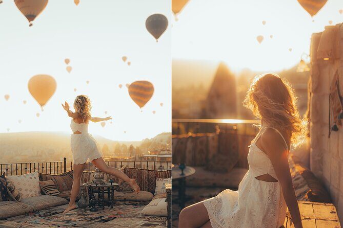 Fascinating Cappadocia Photoshoot by Private Minivan - Goreme finish at a hotel carpet corner: a calmer ending for photos